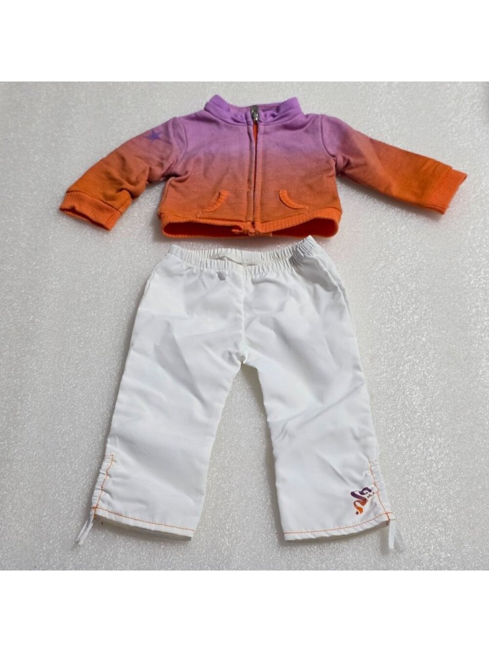 American Girl McKenna Brooks Warm Up Outfit Sweatshirt & Pants for dolls